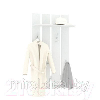 Вешалка для одежды Кортекс-мебель Лара ВП2 - фото 3 - id-p221333556