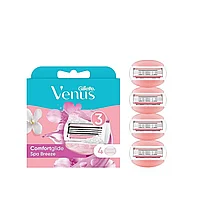 Gillette Venus Spa Breeze Comfortglide 4 шт. Женские сменные кассеты / лезвия для бритья
