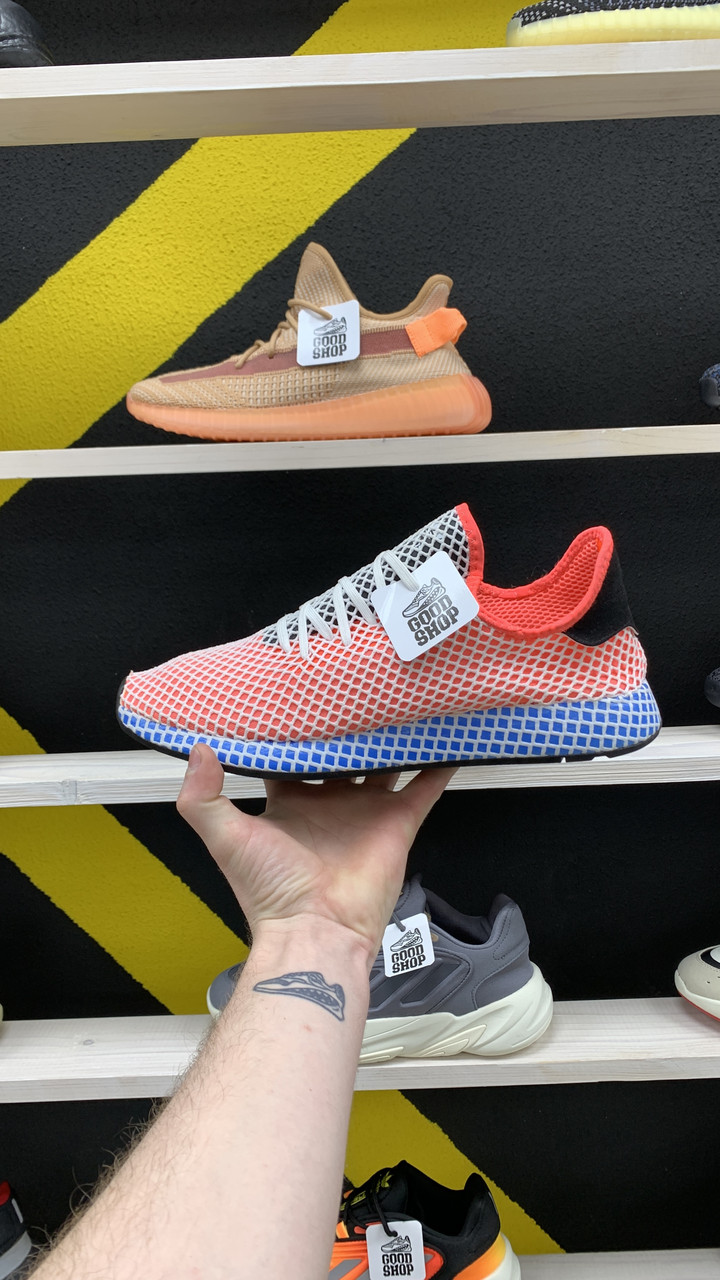 Кроссовки Adidas Deerupt Runer Red Blue