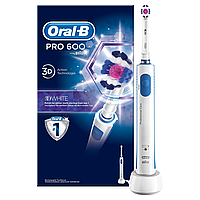 Oral-B Braun PRO 600 3D White Электрическая зубная щетка D16.513