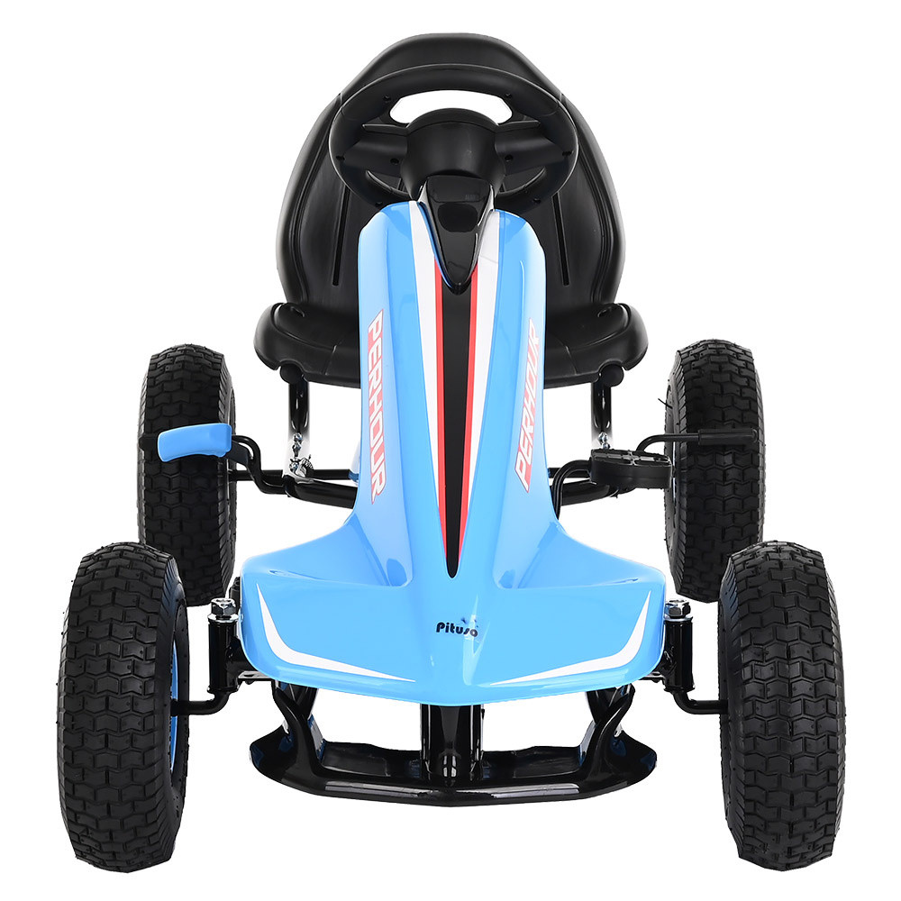 Педальный картинг PITUSO G203 надувные колеса, Синий/Blu 112*60*60 см - фото 2 - id-p221341678