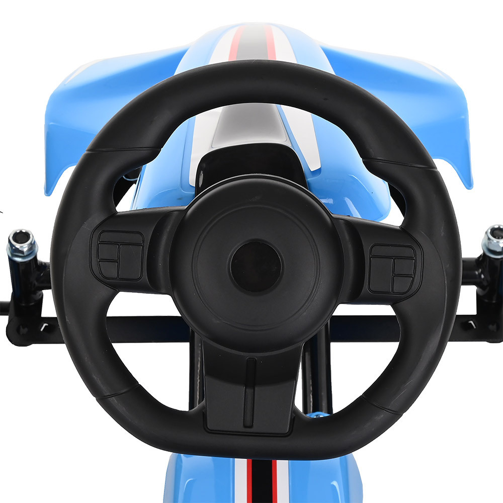 Педальный картинг PITUSO G203 надувные колеса, Синий/Blu 112*60*60 см - фото 6 - id-p221341678