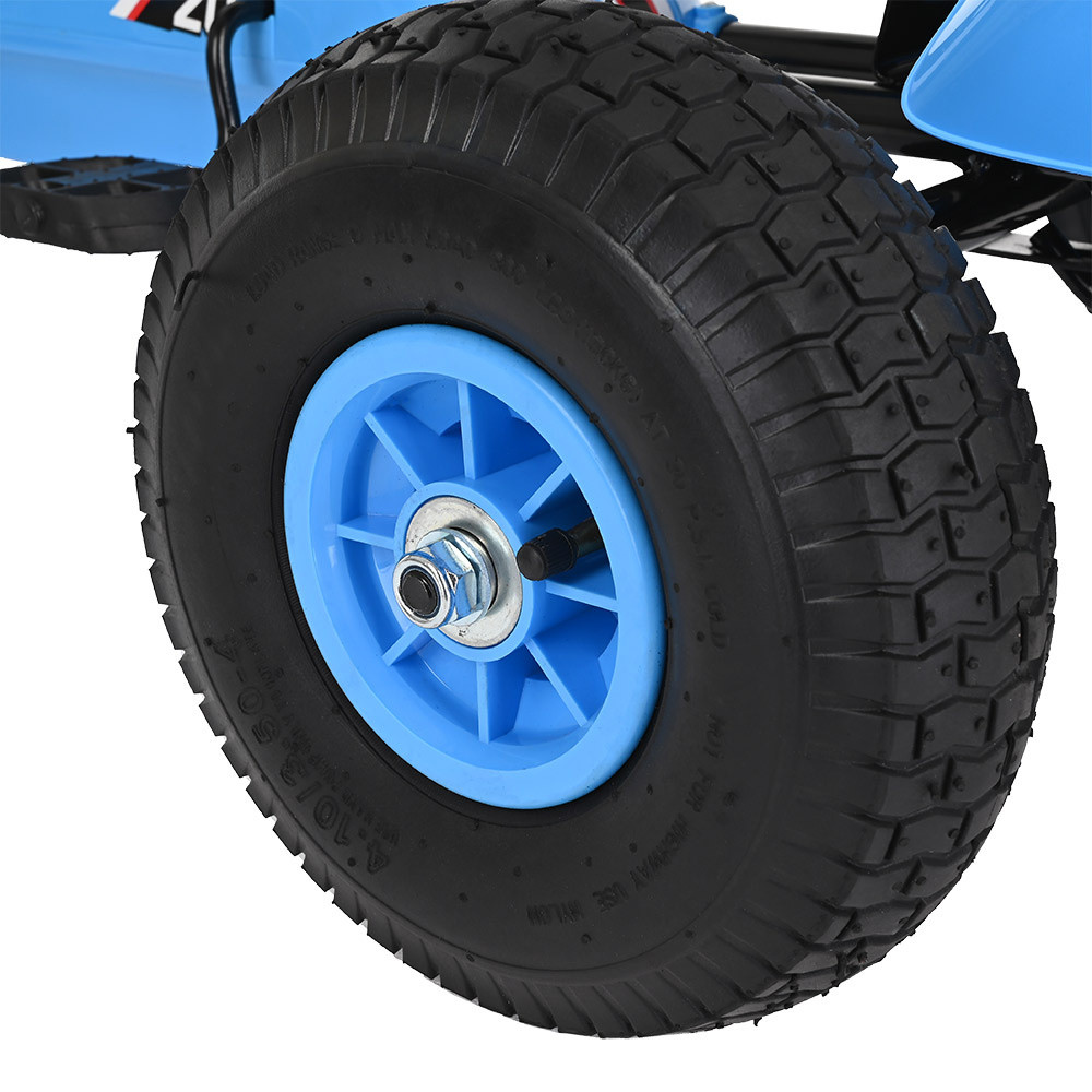 Педальный картинг PITUSO G203 надувные колеса, Синий/Blu 112*60*60 см - фото 7 - id-p221341678