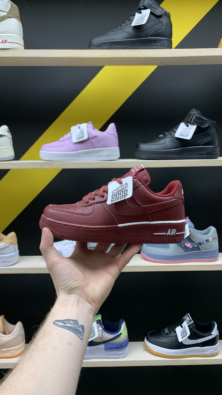 Кроссовки Nike Air Force Bordo