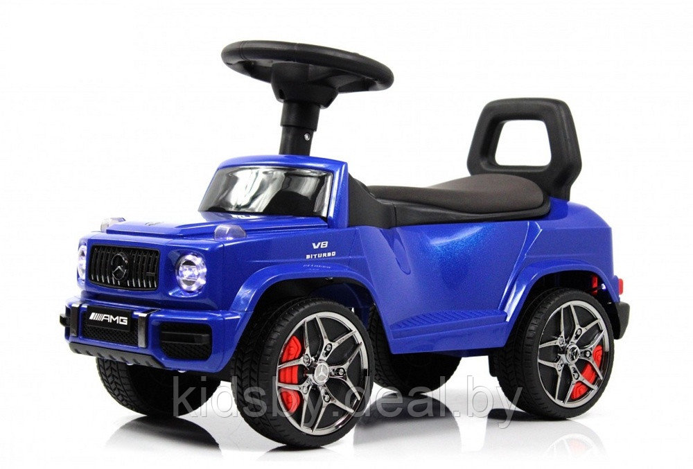 Детский толокар River Toys Mercedes-Benz G63 Z001ZZ-D (синий) - фото 1 - id-p221342444