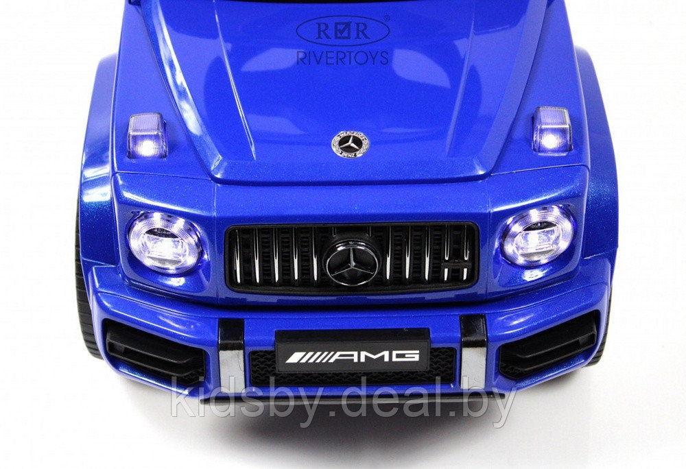 Детский толокар River Toys Mercedes-Benz G63 Z001ZZ-D (синий) - фото 3 - id-p221342444