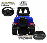 Детский толокар River Toys Mercedes-Benz G63 Z001ZZ-D (синий), фото 4