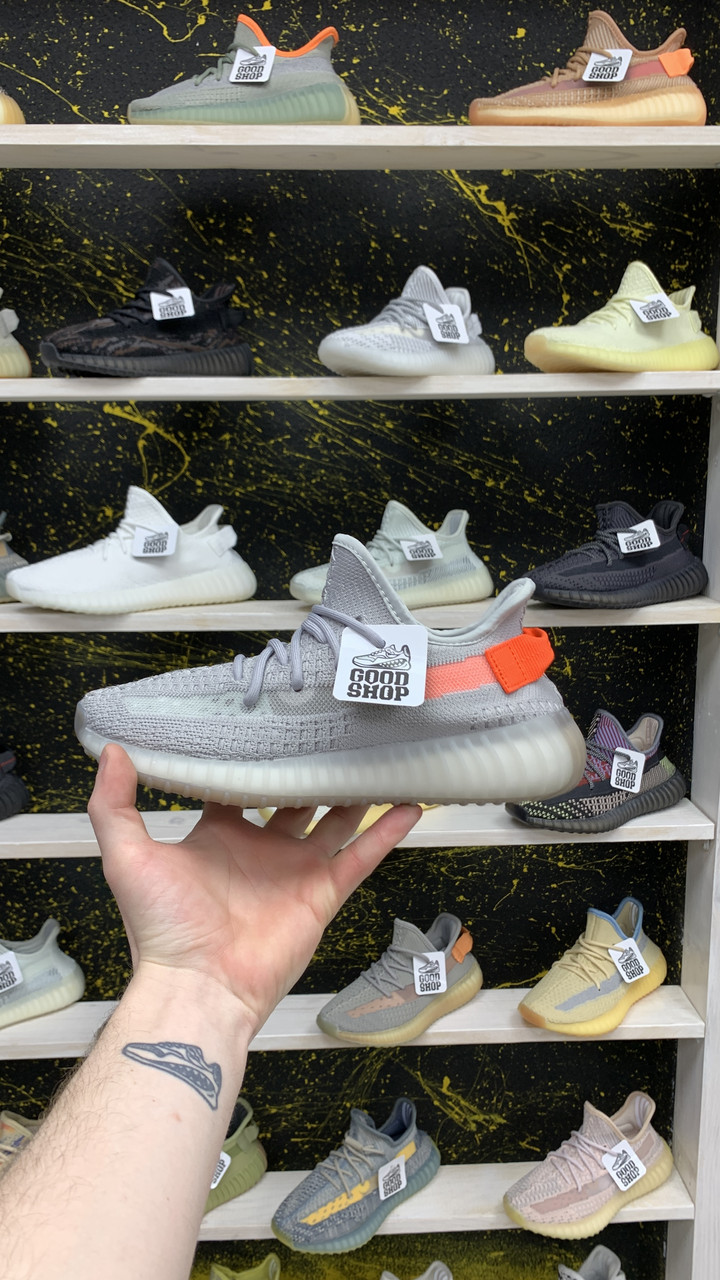 Кроссовки Adidas Yeezy Boost 350 V2 Grey Orange