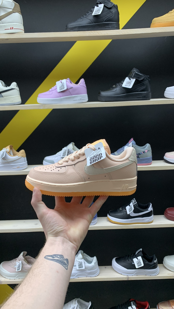 Кроссовки Nike Air Force 1 Coral Low - фото 1 - id-p133443617