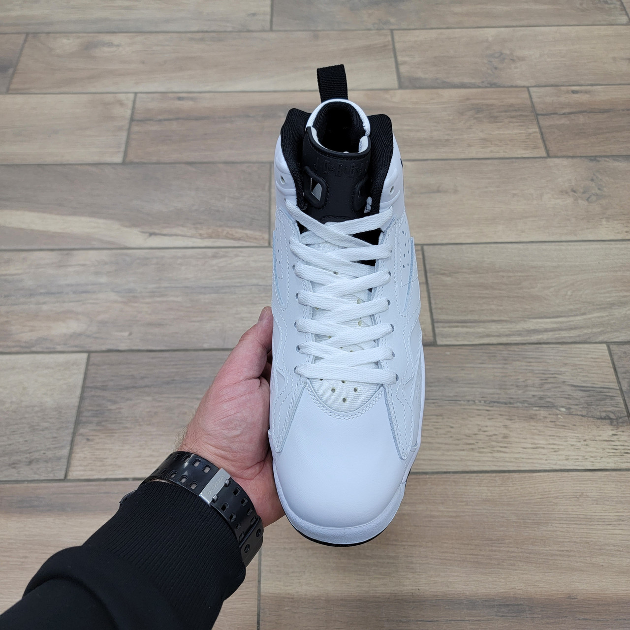 Кроссовки Air Jordan MVP PS White Black - фото 3 - id-p221147295