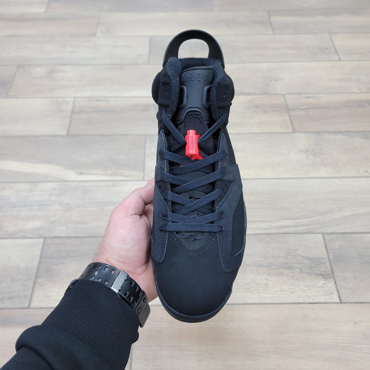 Кроссовки Air Jordan 6 Black Infrared - фото 3 - id-p58590160