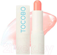Бальзам для губ Tocobo Glass Tinted Lip Balm Увлажняющий оттеночный 001 Coral Water