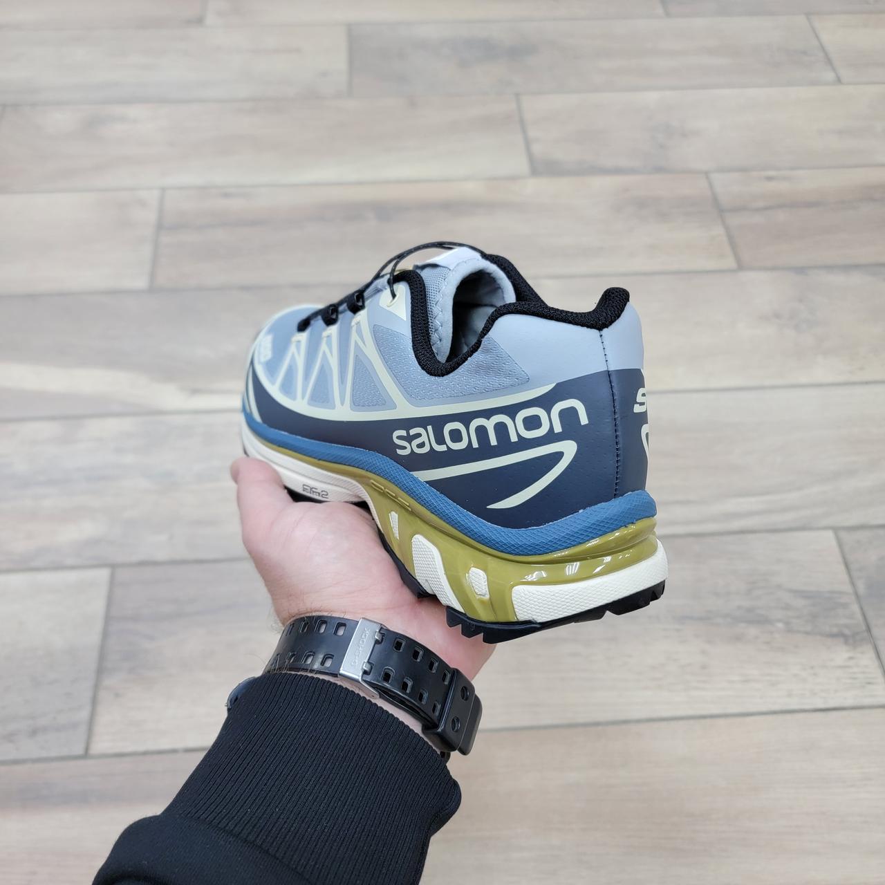 Кроссовки Salomon S/LAB XT-6 Advanced Dover Grey Blue - фото 4 - id-p216577334