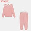 Костюм детский (толстовка, брюки) KAFTAN "Basic line" р.34 (122-128), розовый, фото 9