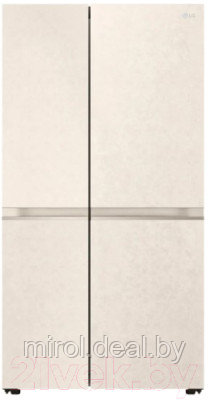 Холодильник с морозильником LG GC-B257SEZV - фото 1 - id-p221342650