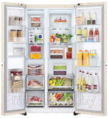Холодильник с морозильником LG GC-B257SEZV - фото 6 - id-p221342650