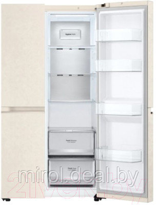 Холодильник с морозильником LG GC-B257SEZV - фото 7 - id-p221342650