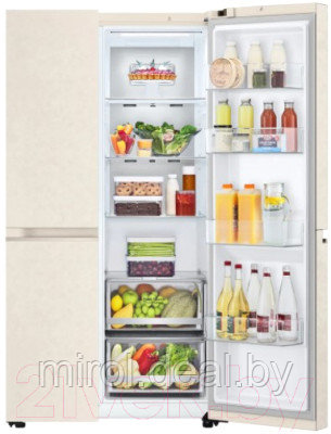 Холодильник с морозильником LG GC-B257SEZV - фото 8 - id-p221342650