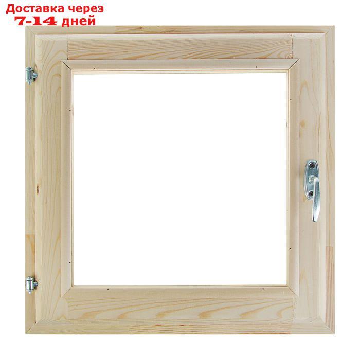 Окно, 50×50см, двойное стекло, из хвои - фото 2 - id-p221316728