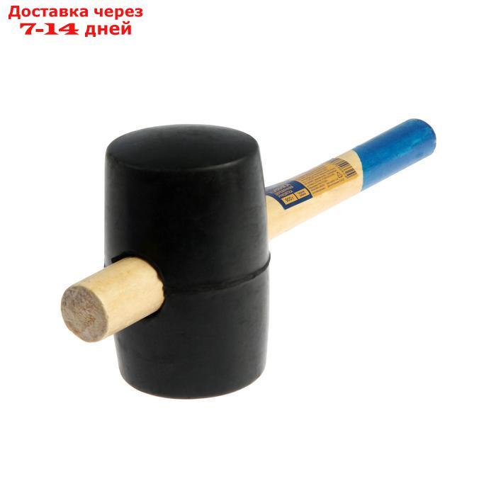 Киянка TUNDRA, деревянная рукоятка, черная резина, 900 г - фото 3 - id-p221316830