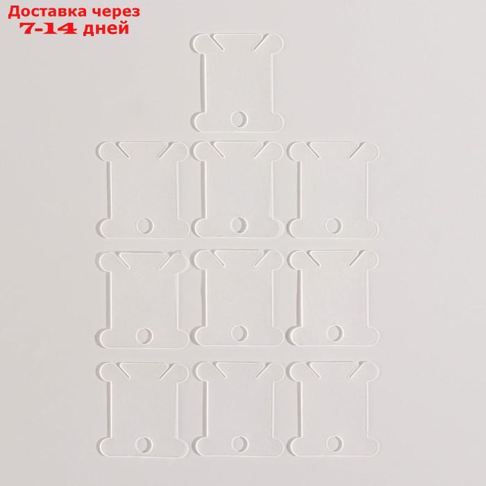 Набор для вышивания крестиком: канва без рисунка 30×20 см, нитки 20 шт, пяльцы d18 см, иглы 6 шт, шпульки 10 - фото 7 - id-p221317868
