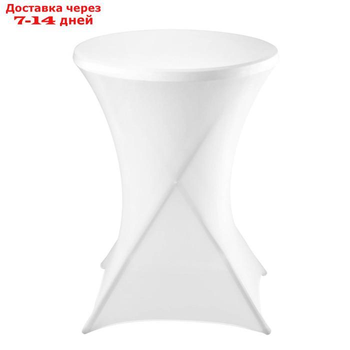 Чехол свадебный на стол, белый, размер 80х110см - фото 2 - id-p221317993