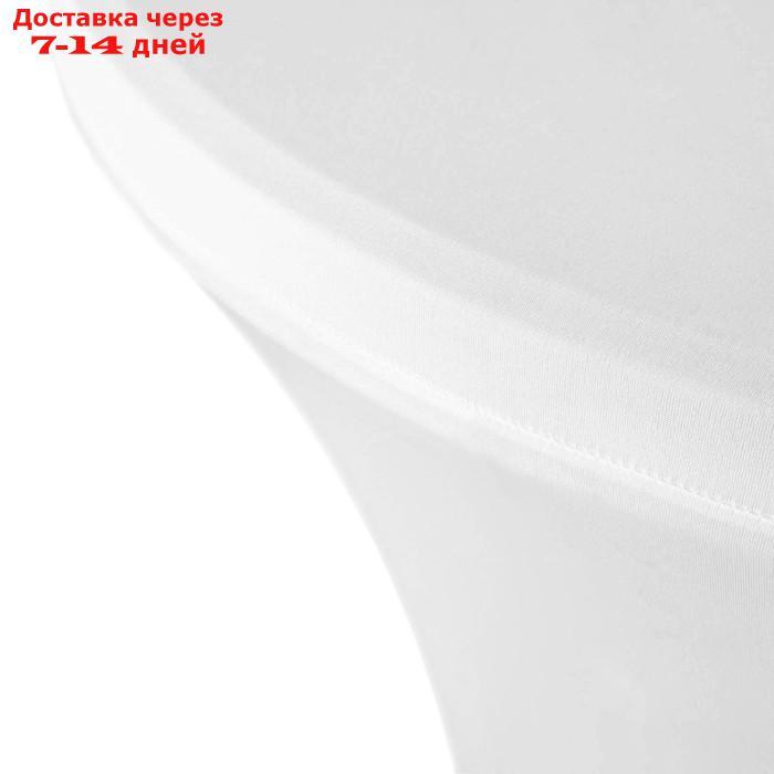 Чехол свадебный на стол, белый, размер 80х110см - фото 4 - id-p221317993