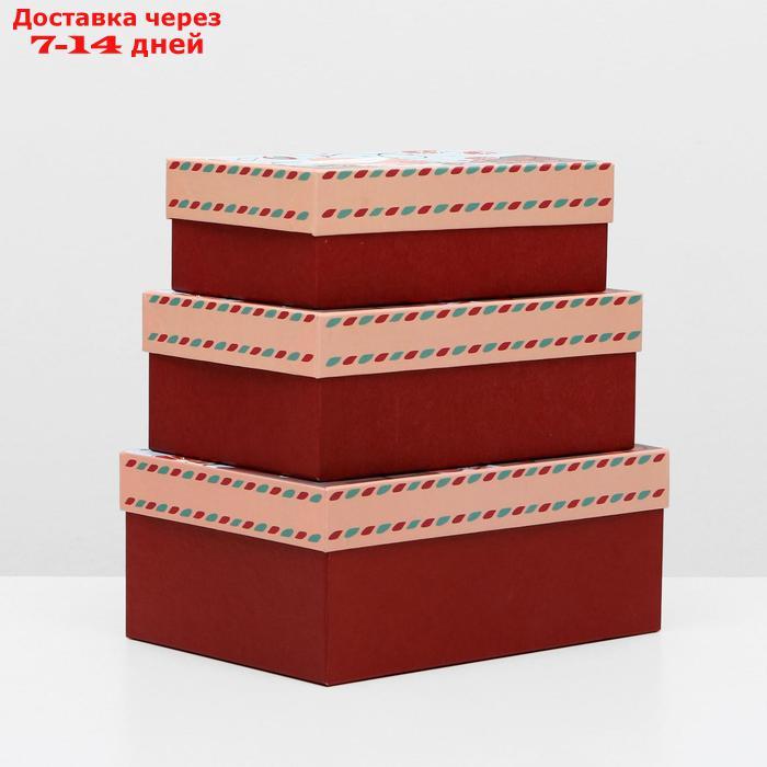 Набор коробок 3 в 1 "Письмо деду Морозу", 23 х 16 х 9,5 - 19 х 12 х 6,5 см - фото 2 - id-p221317007