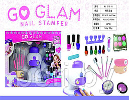 Маникюрный набор с принтером для ногтей "Go Glam", игровой набор SYE-16