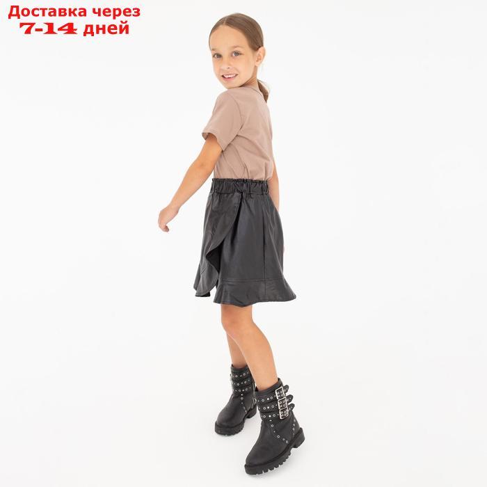 Юбка для девочки, цвет чёрный, рост 104 см - фото 7 - id-p221317099