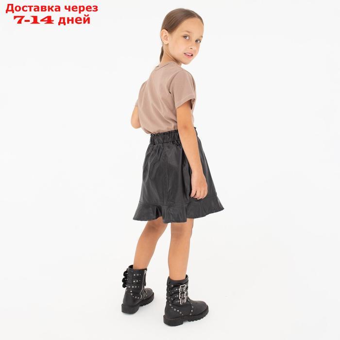 Юбка для девочки, цвет чёрный, рост 104 см - фото 8 - id-p221317099