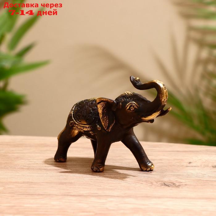 Сувенир бронза "Королевский слон" 15,5х7х12 см - фото 1 - id-p221317290