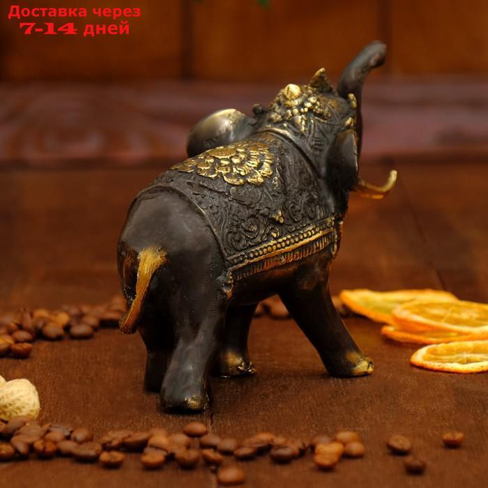 Сувенир бронза "Королевский слон" 15,5х7х12 см - фото 4 - id-p221317290