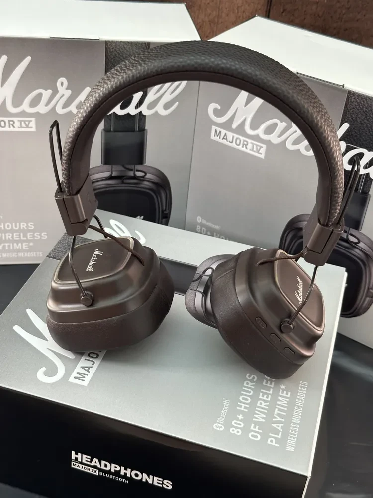 Беспроводные наушники Marshall major 4 bluetooth, не ориг. - фото 2 - id-p215610137