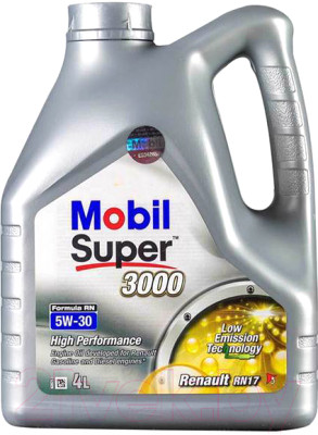 Моторное масло Mobil Super 3000 Formula RN 5W30 - фото 1 - id-p221391477