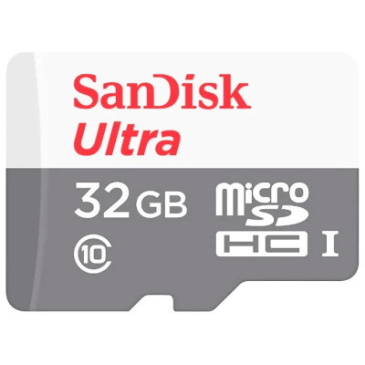 Карта памяти SanDisk 32GB Ultra microSDHC UHS-I class 10 80MB/s - фото 2 - id-p221396508