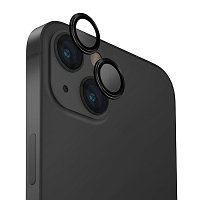 Защитное стекло на камеру Supglass Anti Glare Camera Lens Glass черный для Apple iPhone 15