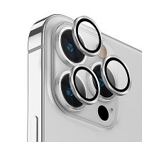 Защитное стекло на камеру Supglass Anti Glare Camera Lens Glass натуральный титан для Apple iPhone 15 Pro