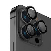 Защитное стекло на камеру Supglass Anti Glare Camera Lens Glass черный для Apple iPhone 15 Pro Max