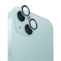 Защитное стекло на камеру Supglass Anti Glare Camera Lens Glass зеленый для Apple iPhone 15