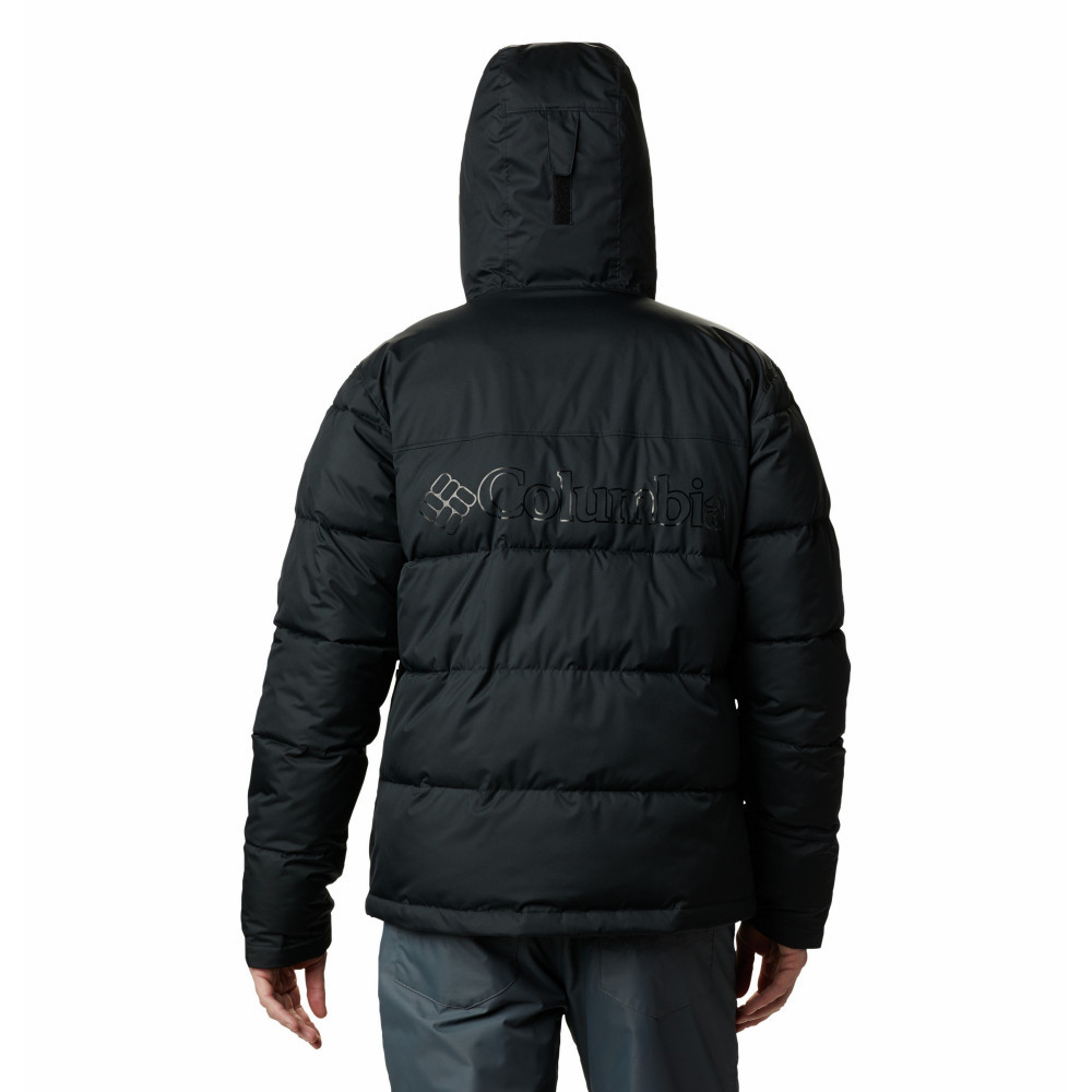 Куртка мужская горнолыжная Columbia Iceline Ridge Jacket чёрный - фото 2 - id-p221396364