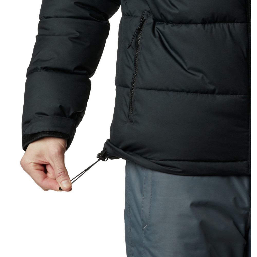 Куртка мужская горнолыжная Columbia Iceline Ridge Jacket чёрный - фото 9 - id-p221396364