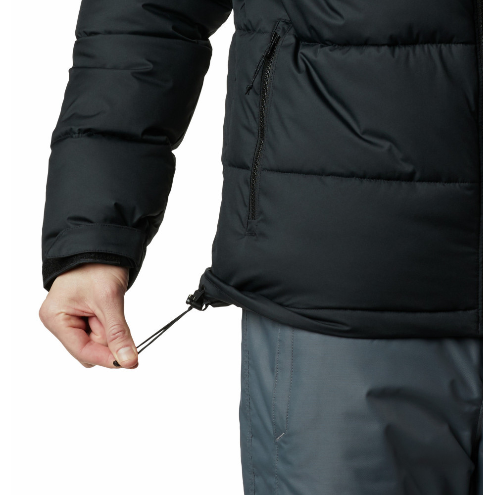 Куртка мужская горнолыжная Columbia Iceline Ridge Jacket чёрный - фото 9 - id-p221396365