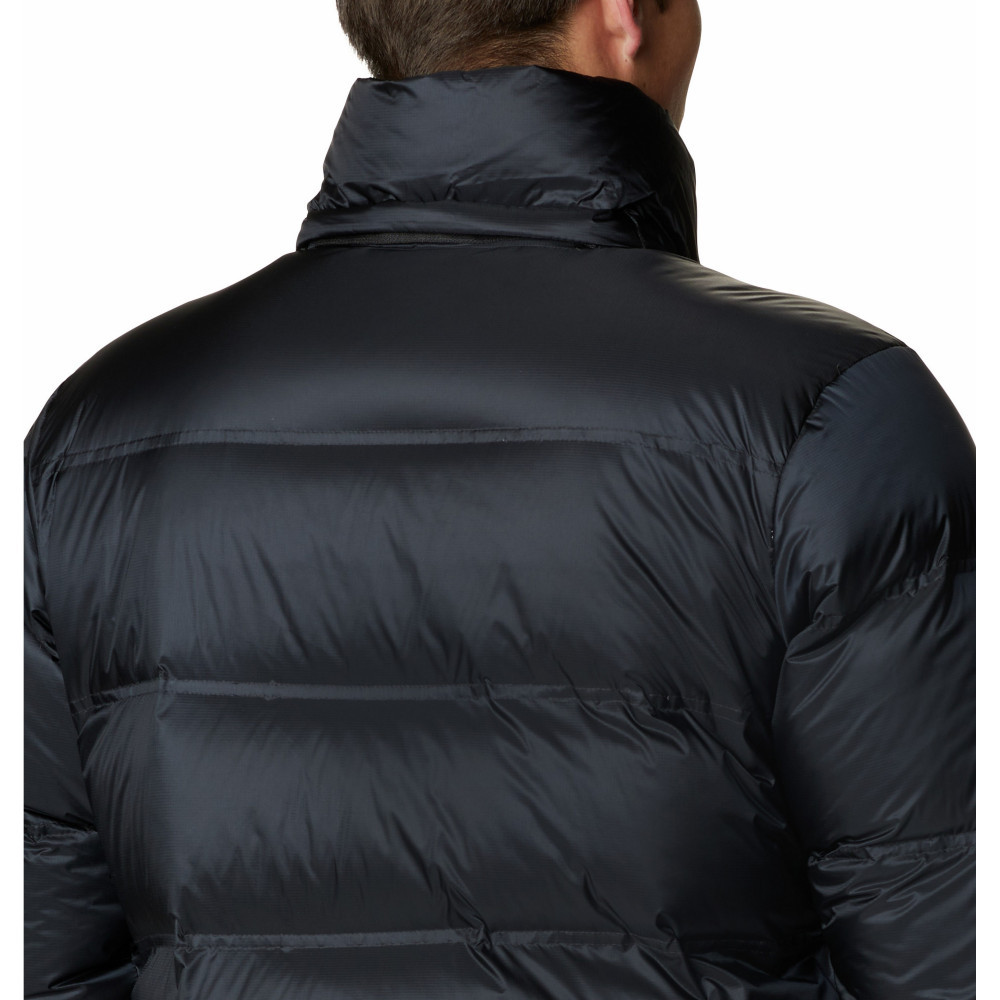Куртка пуховая мужская Columbia Peak District Mid Down Jacket чёрный - фото 7 - id-p221396376