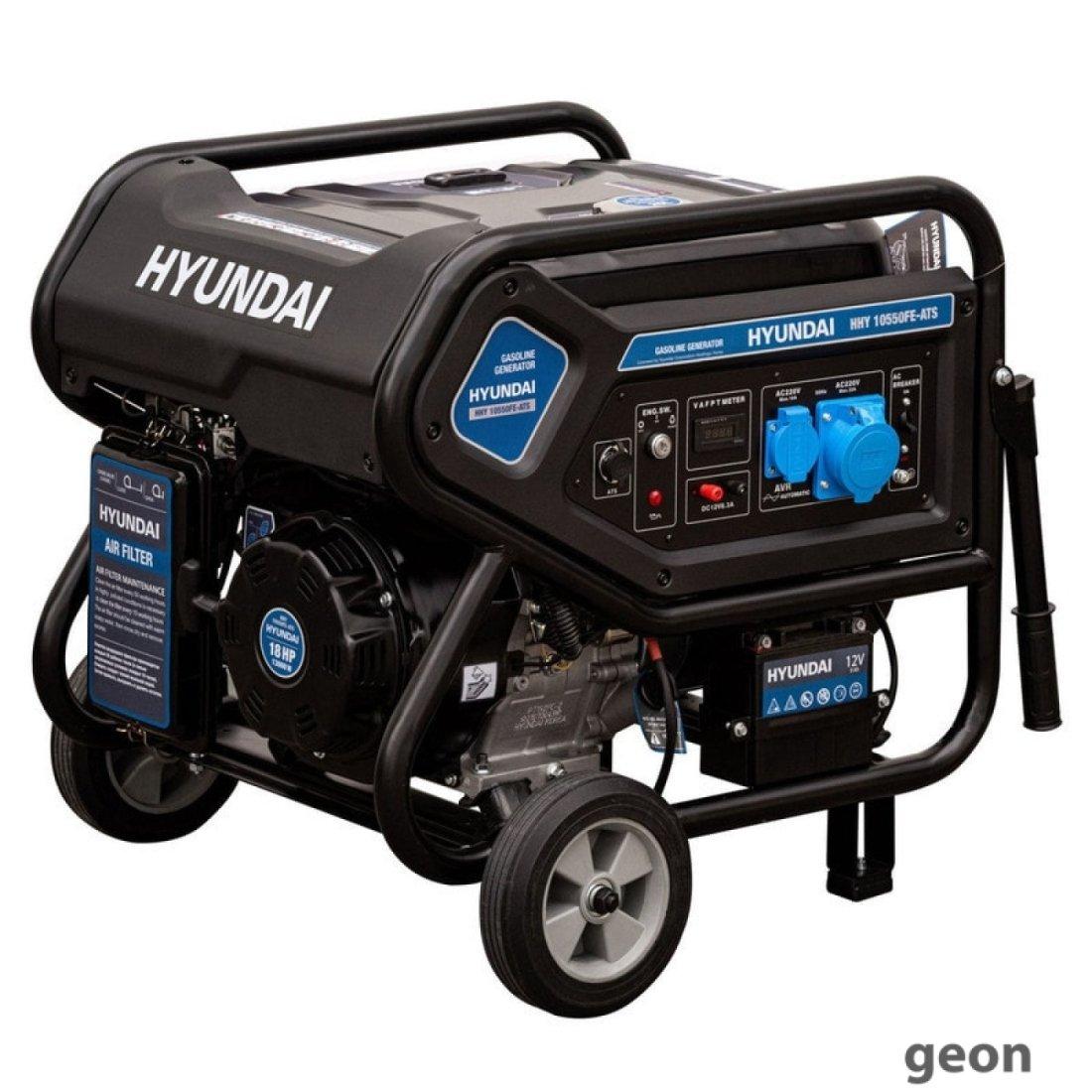Бензиновый генератор Hyundai HHY10550FE-ATS - фото 1 - id-p221396429