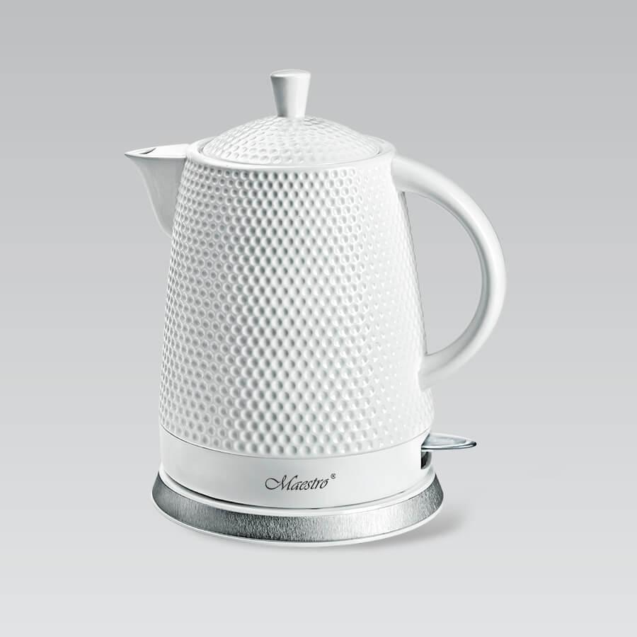 Электрический керамический  чайник Maestro MR-069-WHITE