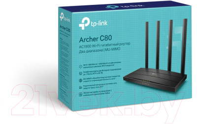 Беспроводной маршрутизатор TP-Link Archer C80 - фото 4 - id-p221397218