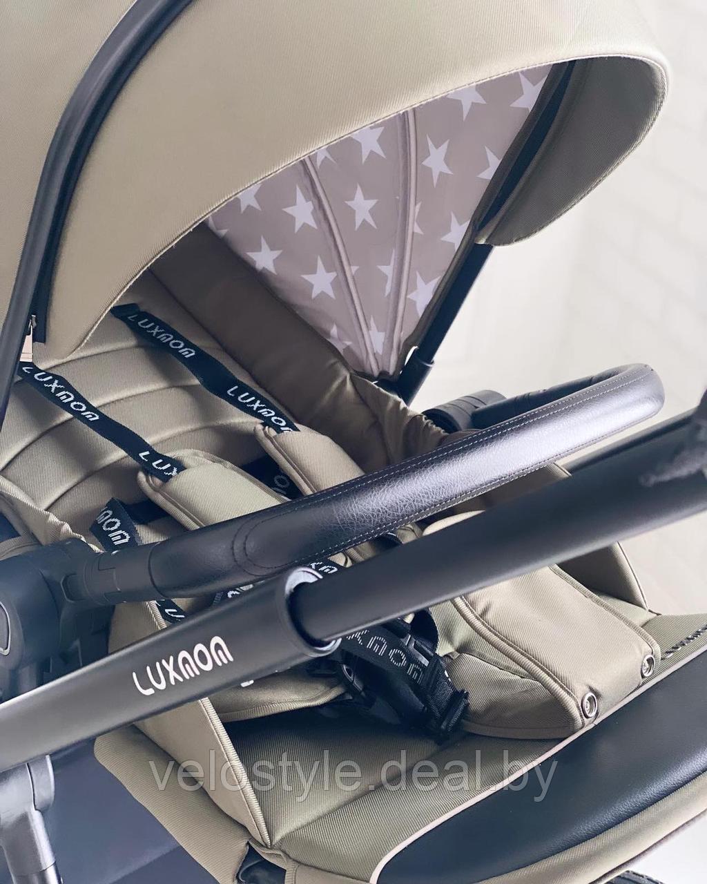 Детская прогулочная коляска с реверсивным блоком от Luxmom A2 - фото 8 - id-p221419657