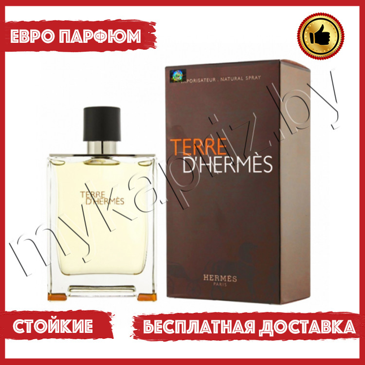 Евро парфюмерия Hermes Terre D'hermes 100ml Мужской - фото 1 - id-p221419884