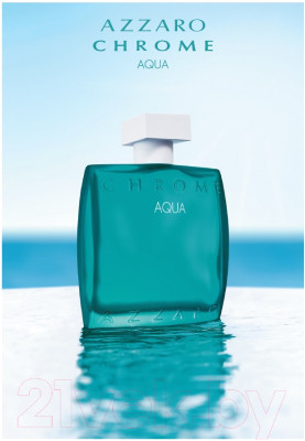 Туалетная вода Azzaro Chrome Aqua for Men - фото 3 - id-p221408439